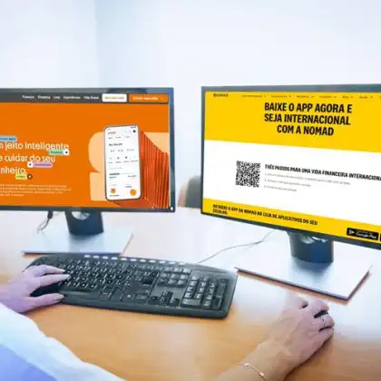 Site da Inter e Nomad