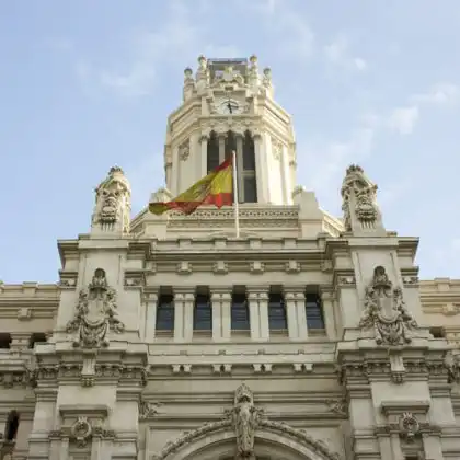 Palácio de Cibeles, em Madrid.