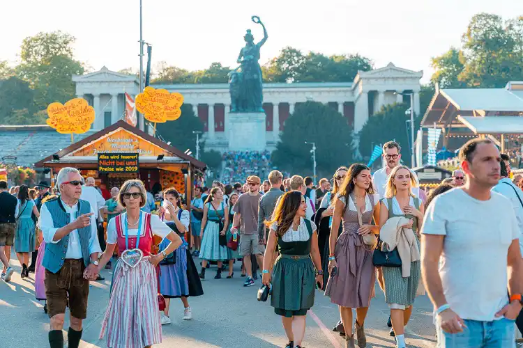 Munique é a cidade da Oktoberfest na Alemanha