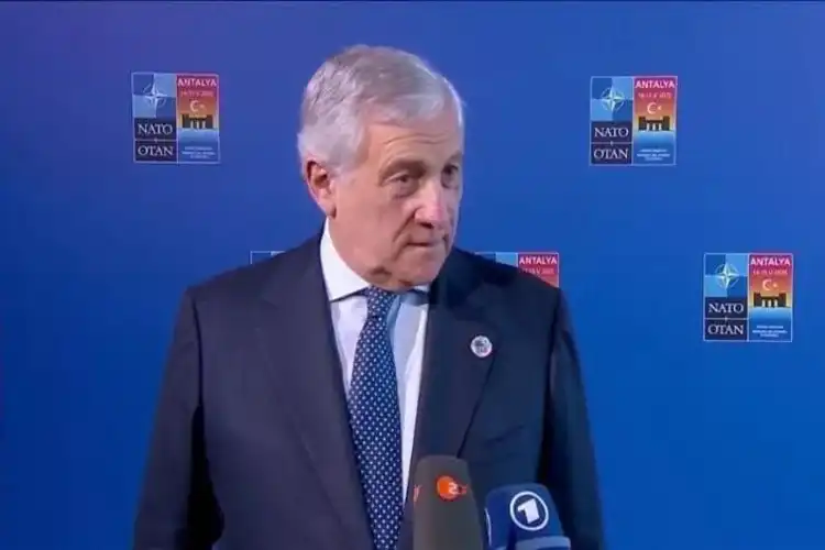 Vice-primeiro ministro da Itália Antonio Tajani