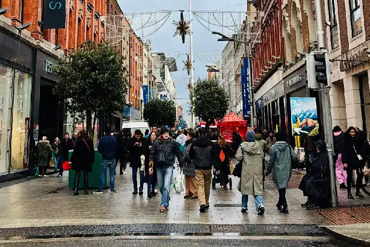 Clima chuvoso e cinzento na Irlanda