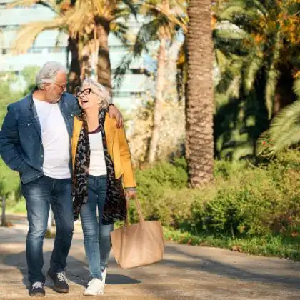 Casal de aposentados