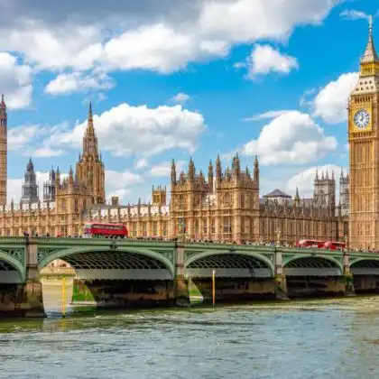 Big Ben e Westminster em Londres