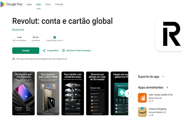 Revolut na Google Play