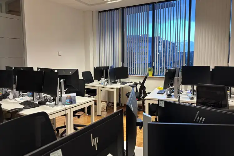 Escritório de trabalho na Irlanda.