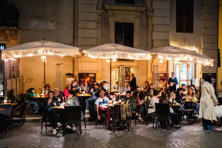 Restante no centro de Roma