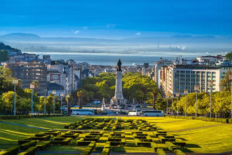 As proximidades do Parque Eduardo VII em Lisboa é um bom lugar para viver